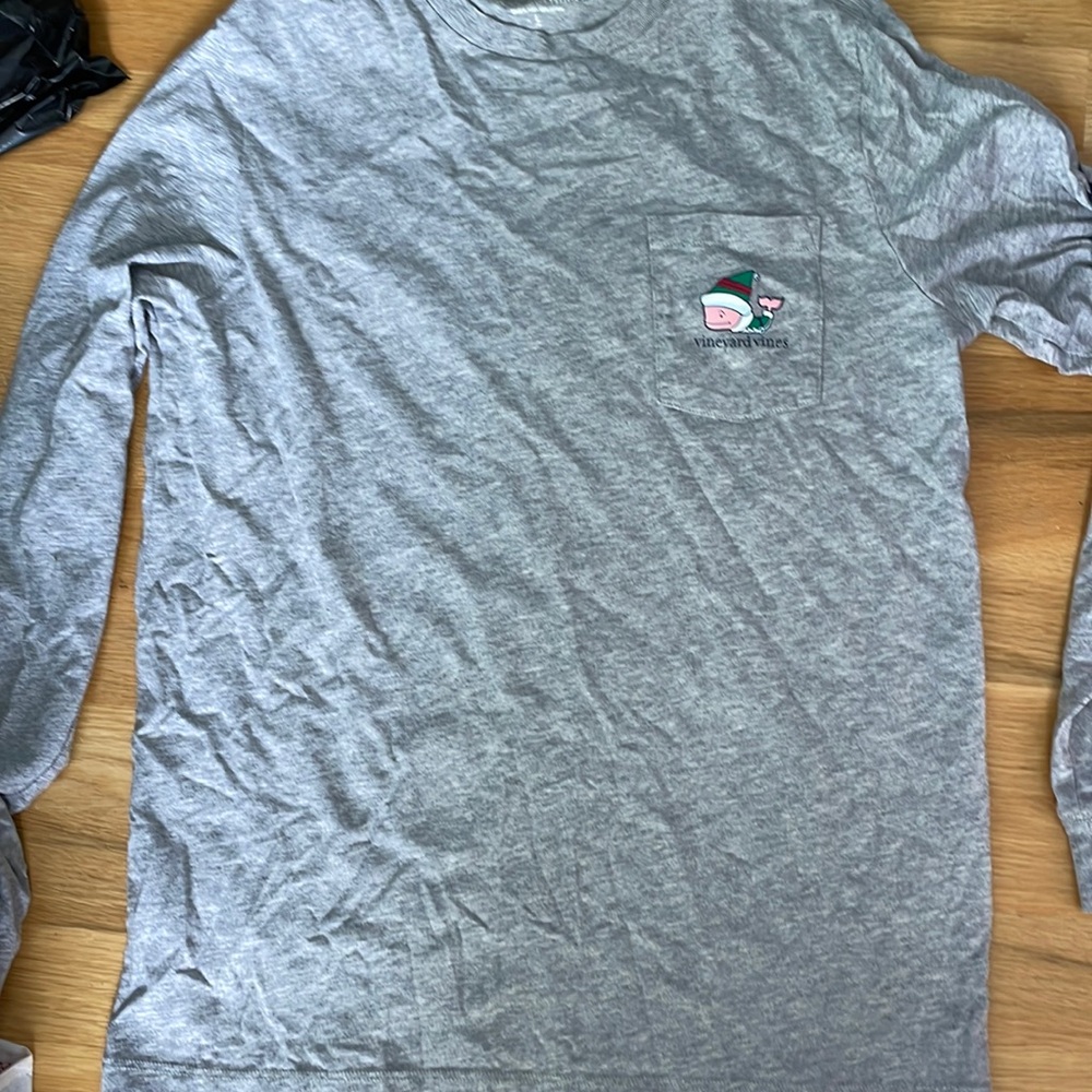 Vineyard vines boys long sleeve tee shirt size large
